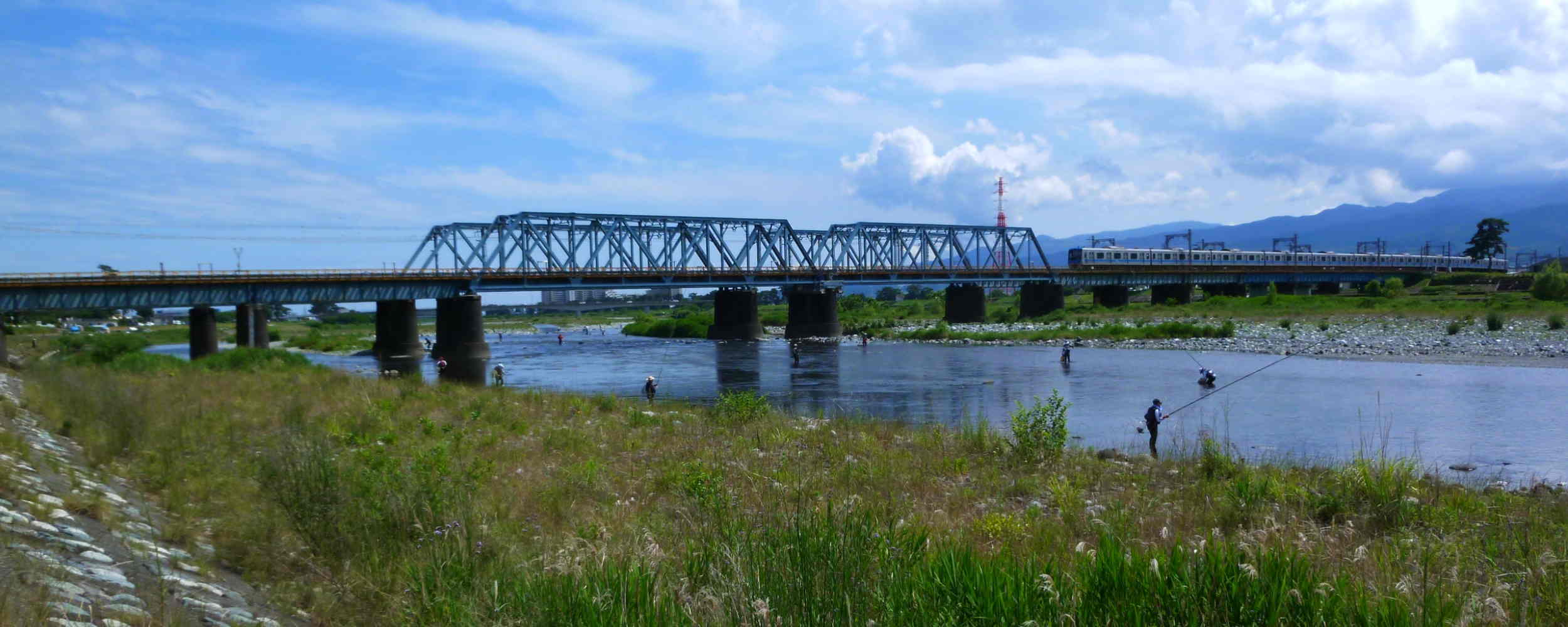 神奈川松田町　酒匂川2